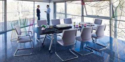 KonferenÄni stoli in fotelji CROSSLINE v ambientu